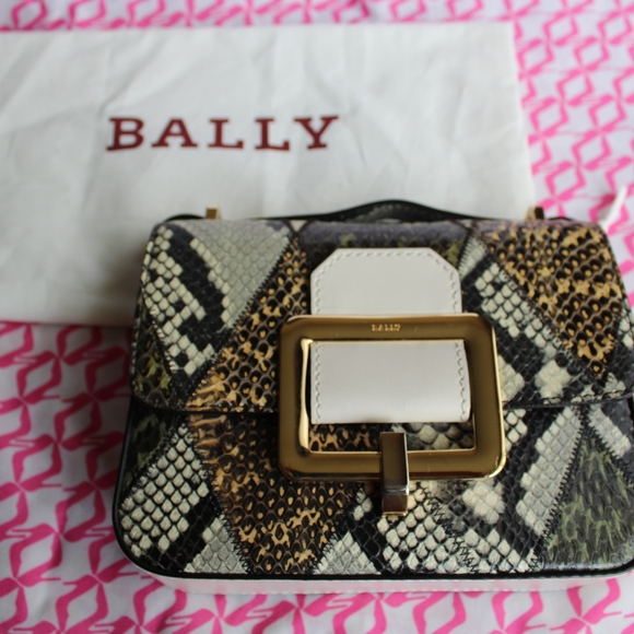 Bally Janelle bag multicolor snakeskin - Picture 3 of 13
